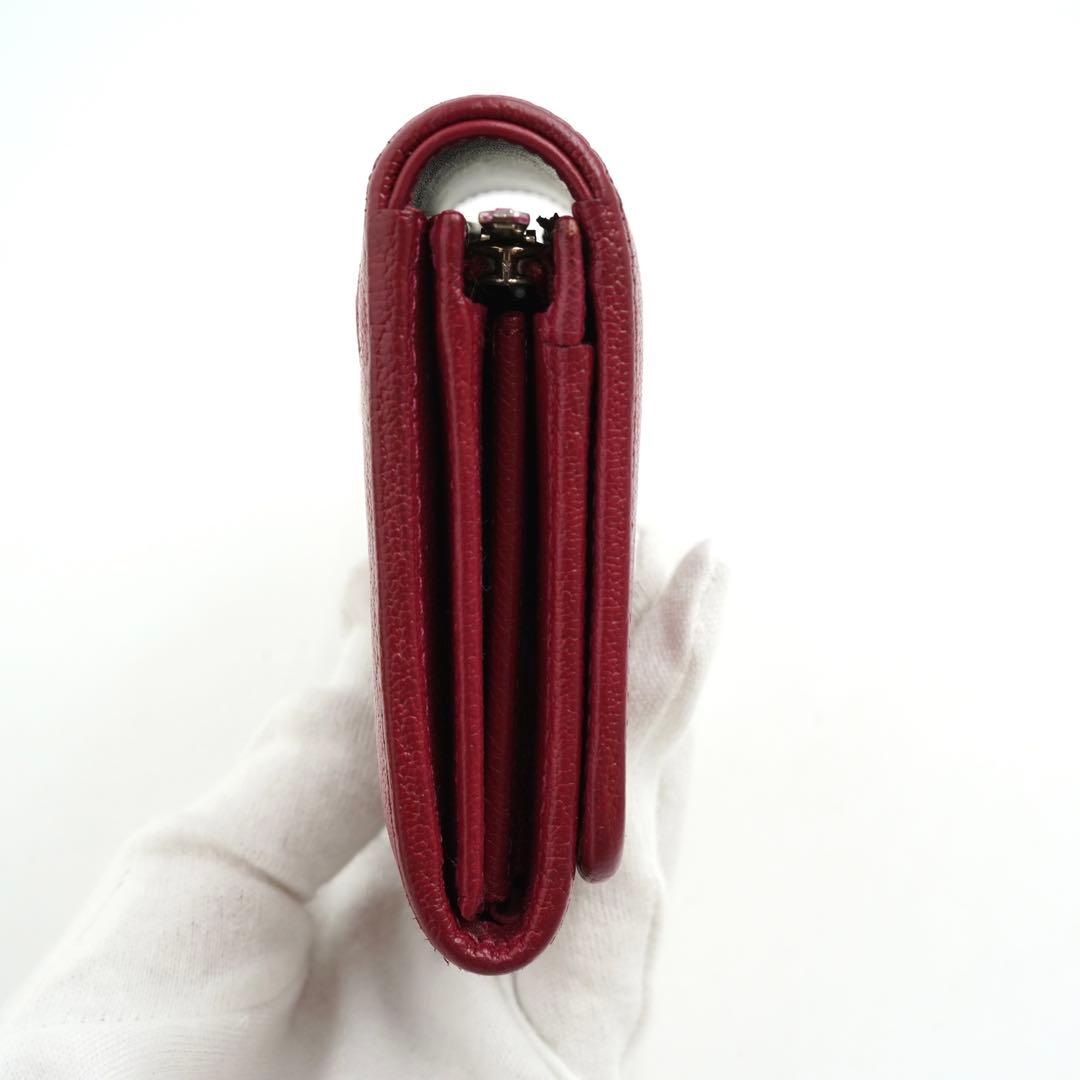 ✨極上美品✨ ロエベ ミニ財布 二つ折り アナグラム アマソナ 南京錠