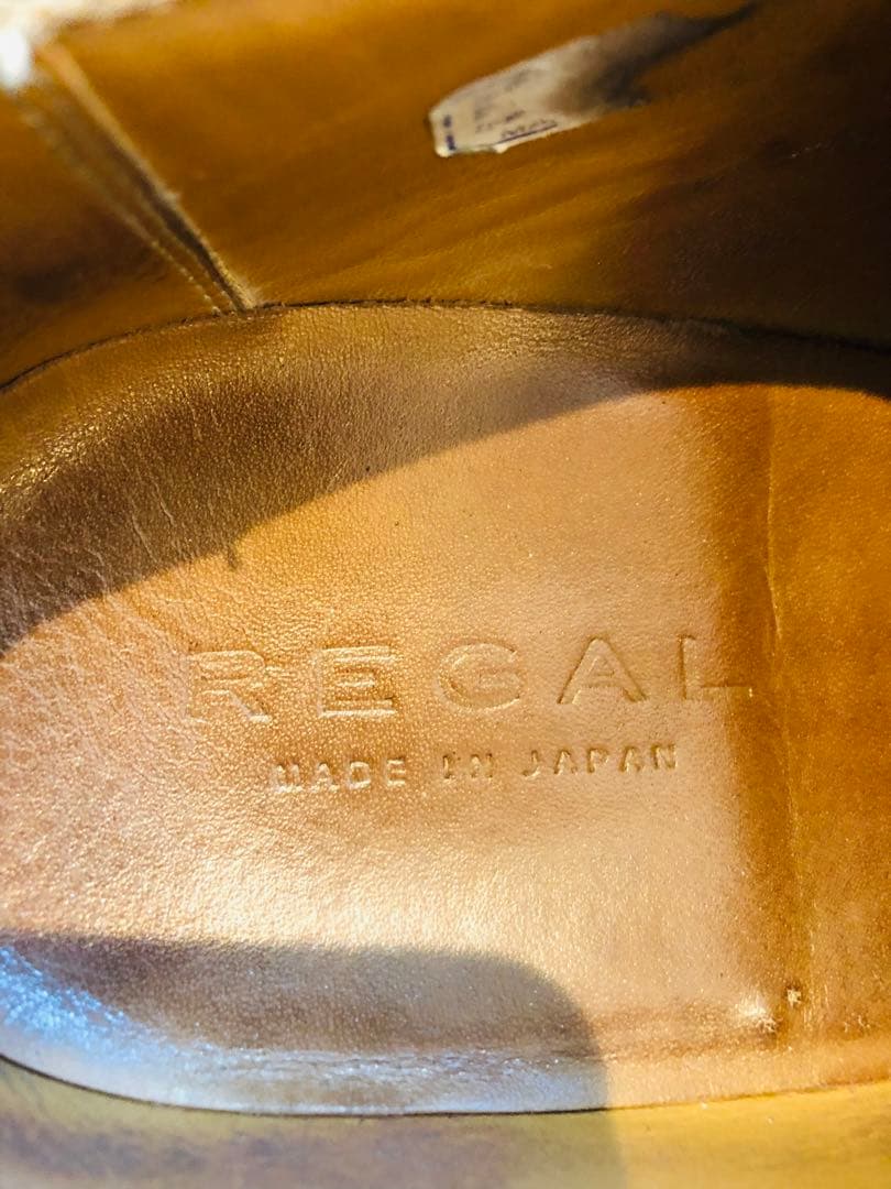 ★美品★定価30,000円！リーガル REGAL ストレートチップ 27EE