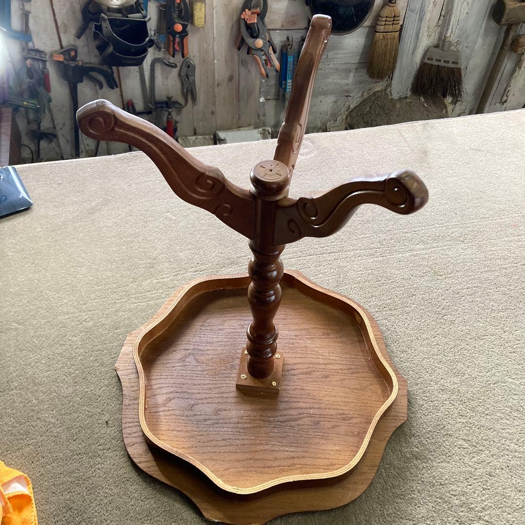 Y*u様 象嵌 コーヒーテーブル 丸テーブル サイドテーブル 幅54cm A