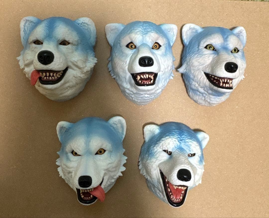 MAN WITH A MISSION 一番くじ H賞 フェイスマグネット コンプ