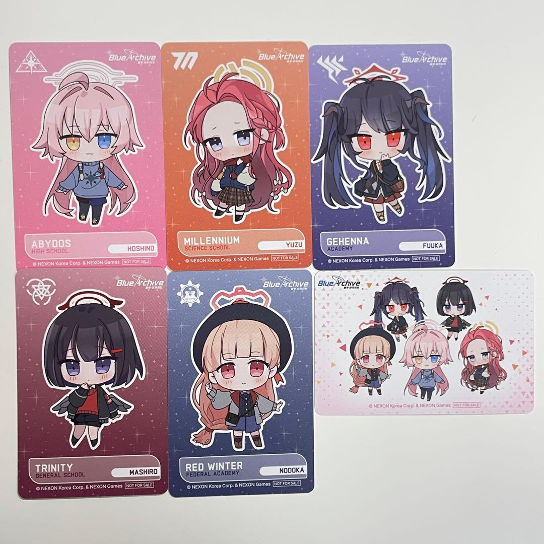 ブルアカ ブルーアーカイブ 4周年 ポップアップ 特典フォトカード
