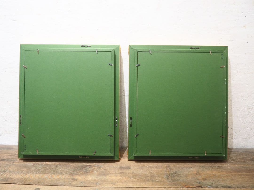 1291 レトロな額縁 F8 アートフレーム 油彩 水彩 画材 ビンテージ