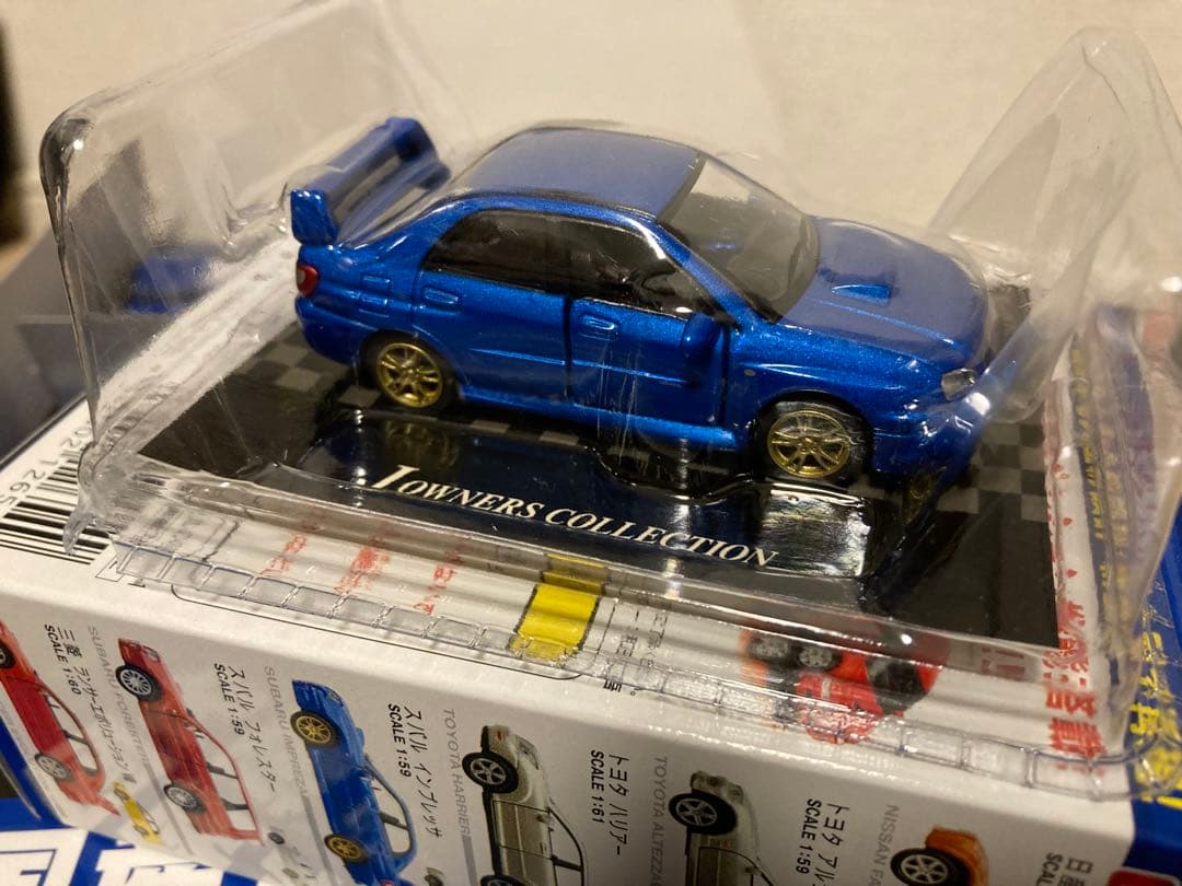 1/64 コナミ国産車名鑑　フルコンプ スバル インプレッサ WRX STi