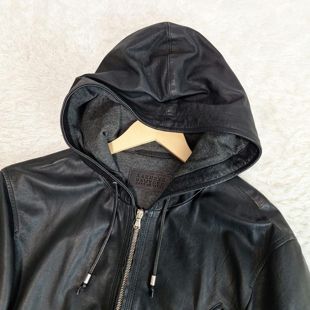 バーニーズニューヨークシングルライダース レザージャケット