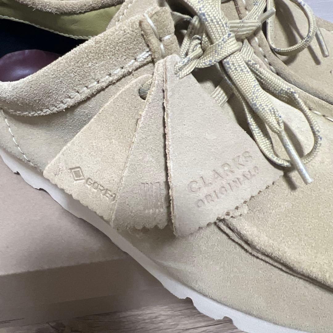 ClarksワラビーGORE-TEX メープル