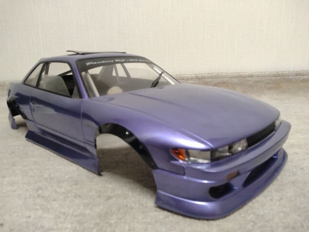 1/10サイズ RC用 D-LIKE シルビア S13 カスタムボディ