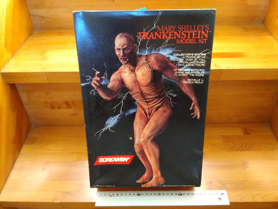 ●スクリーミン フランケンシュタイン 1/4 ソフビキット ガレージキット