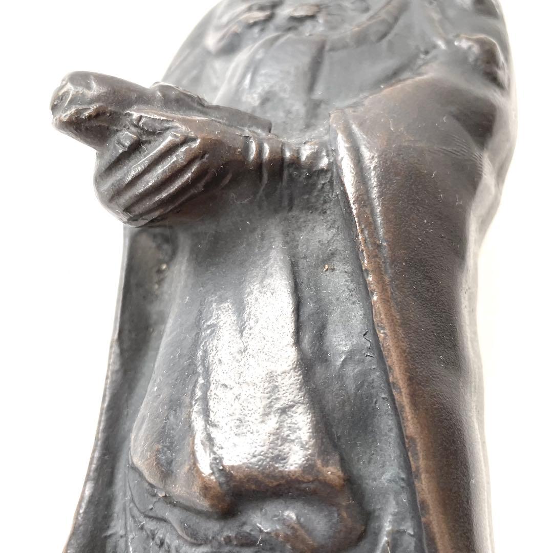 レトロ ［希少］銅製　観世音菩薩　立像