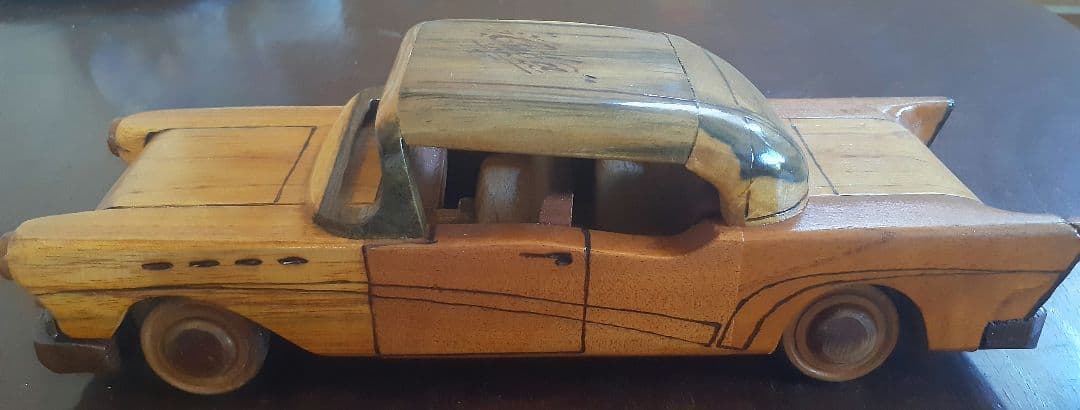 BUICK 木製クラシックカー 1957 ビュイック キューバ 美術品