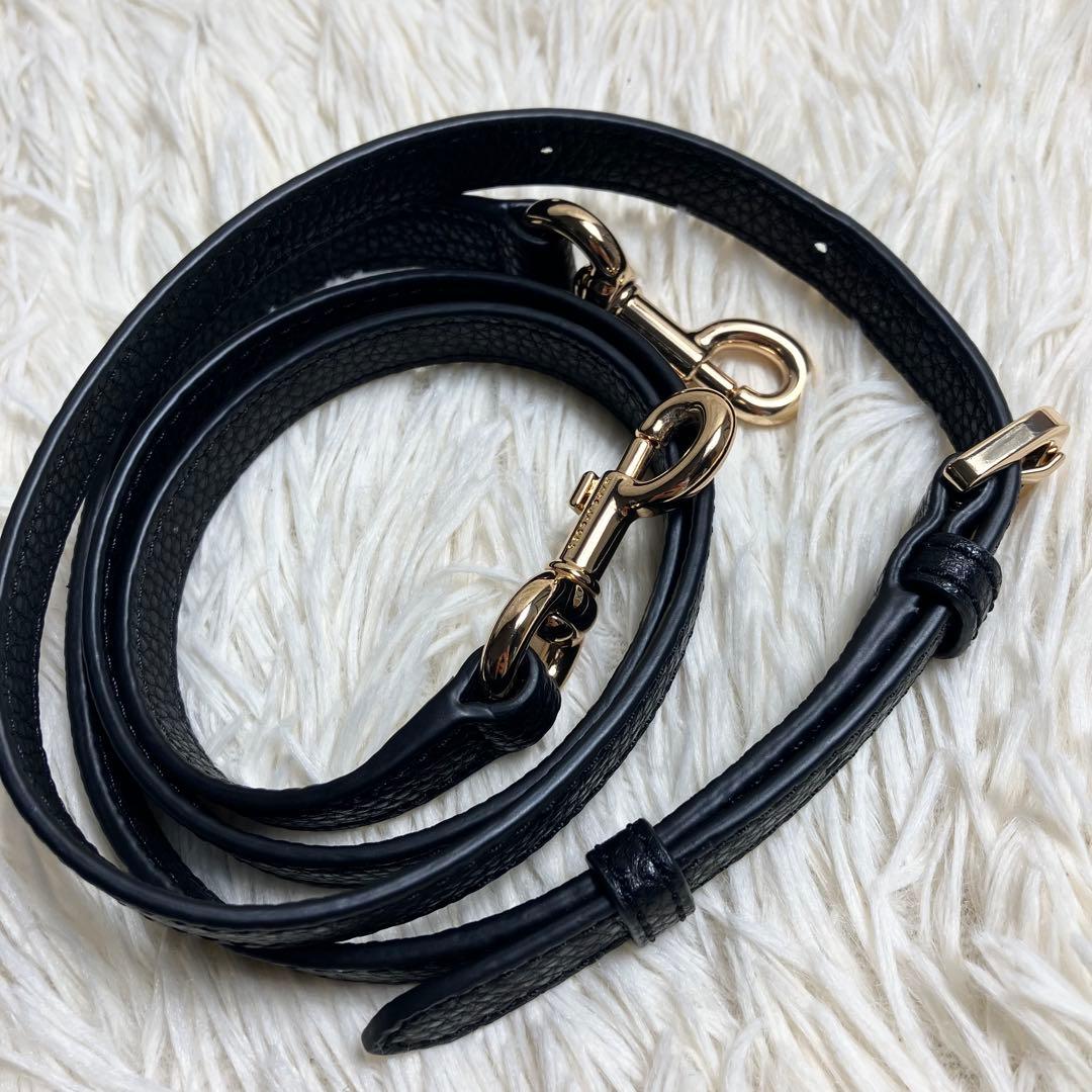 【新品同様】 MARC JACOBS ハンド 2way レザーブラック