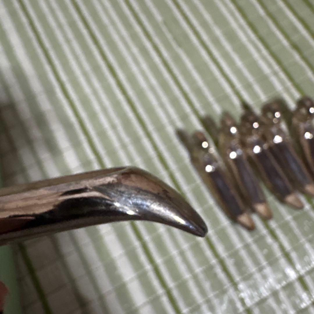 フランス スワン 白鳥 カトラリーレスト シルバープレート 6個セット