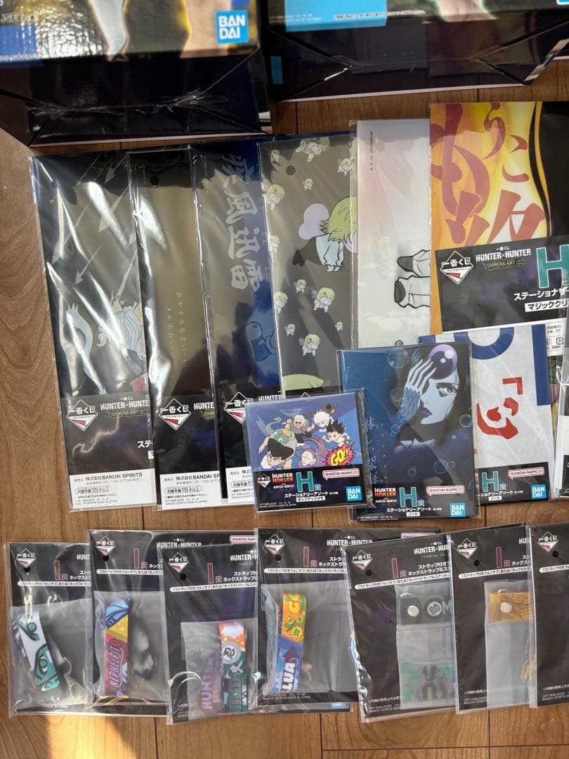 一番くじ ハンターハンター ラストワン賞 A賞 B賞 D賞 E賞計5点おまけ付き