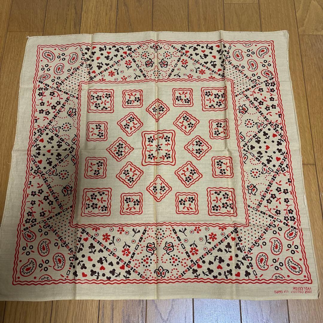 カモクッキー柄　2枚RN13960 トリコカラー、ブラウン