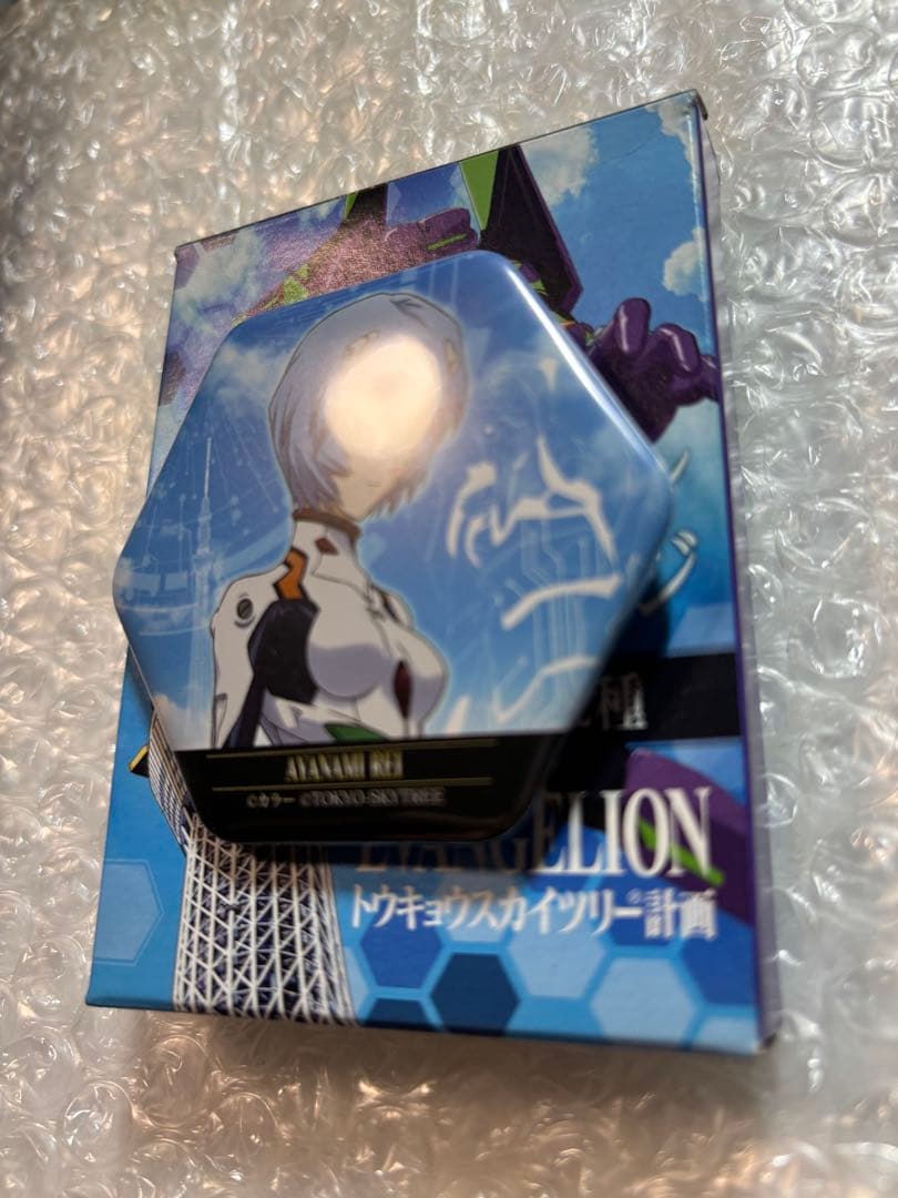 エヴァンゲリオン スカイツリー 缶バッジ 綾波レイ エヴァンゲリオン