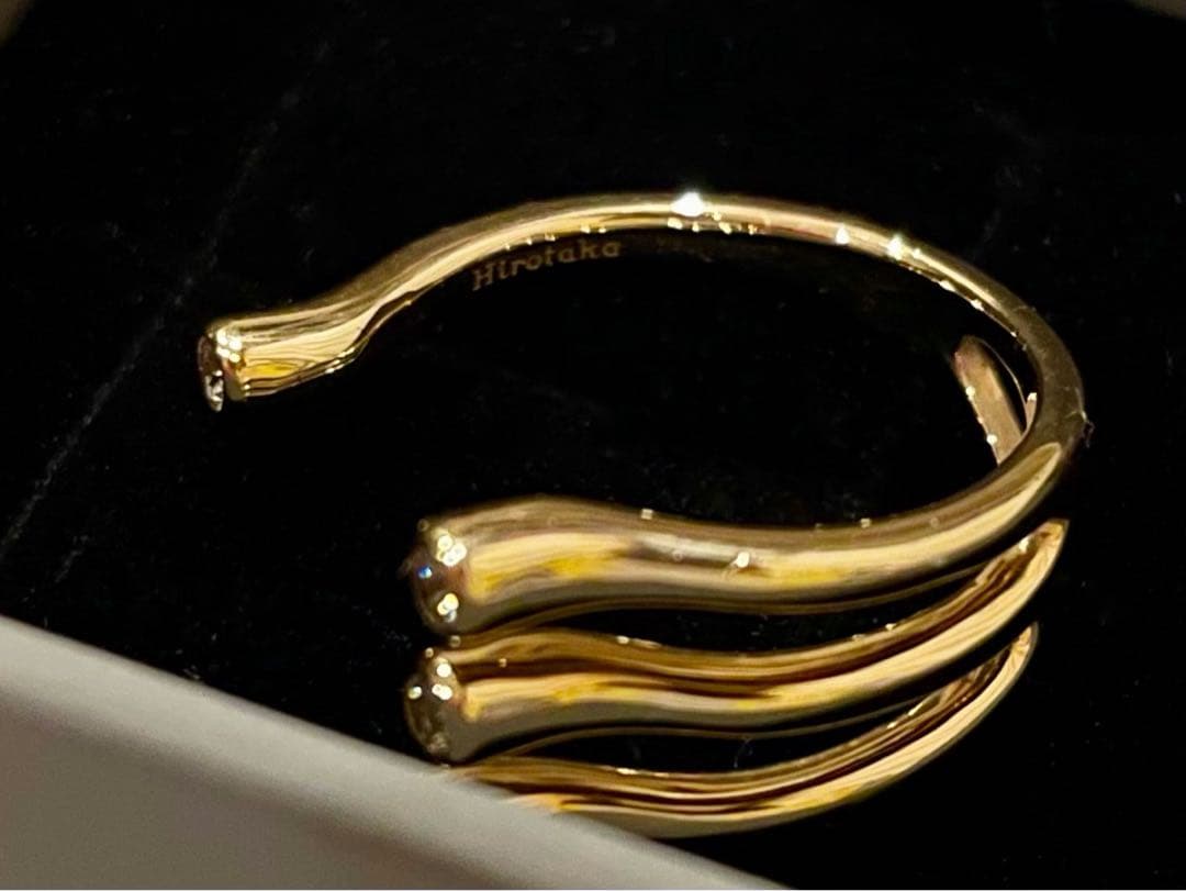Hirotaka / DROSERA ダイヤモンド カフ リング