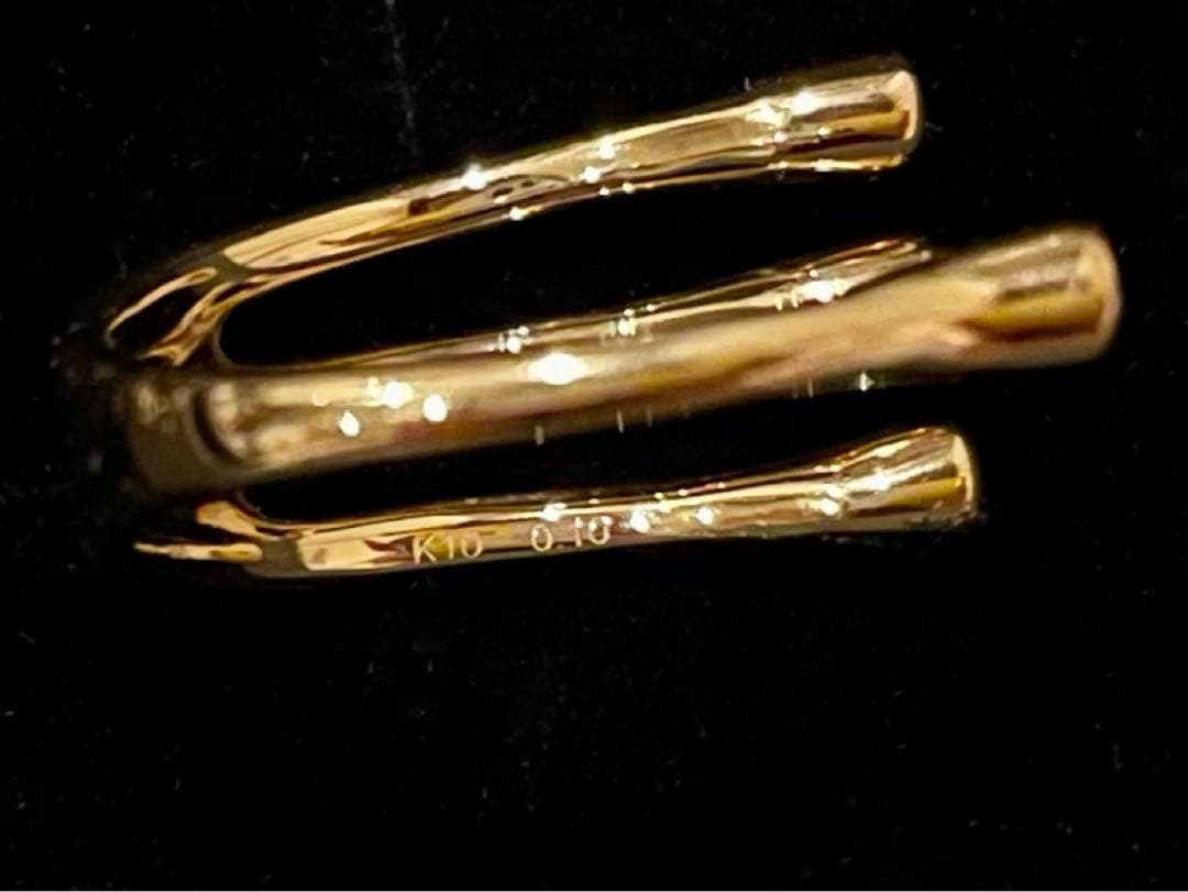 Hirotaka / DROSERA ダイヤモンド カフ リング