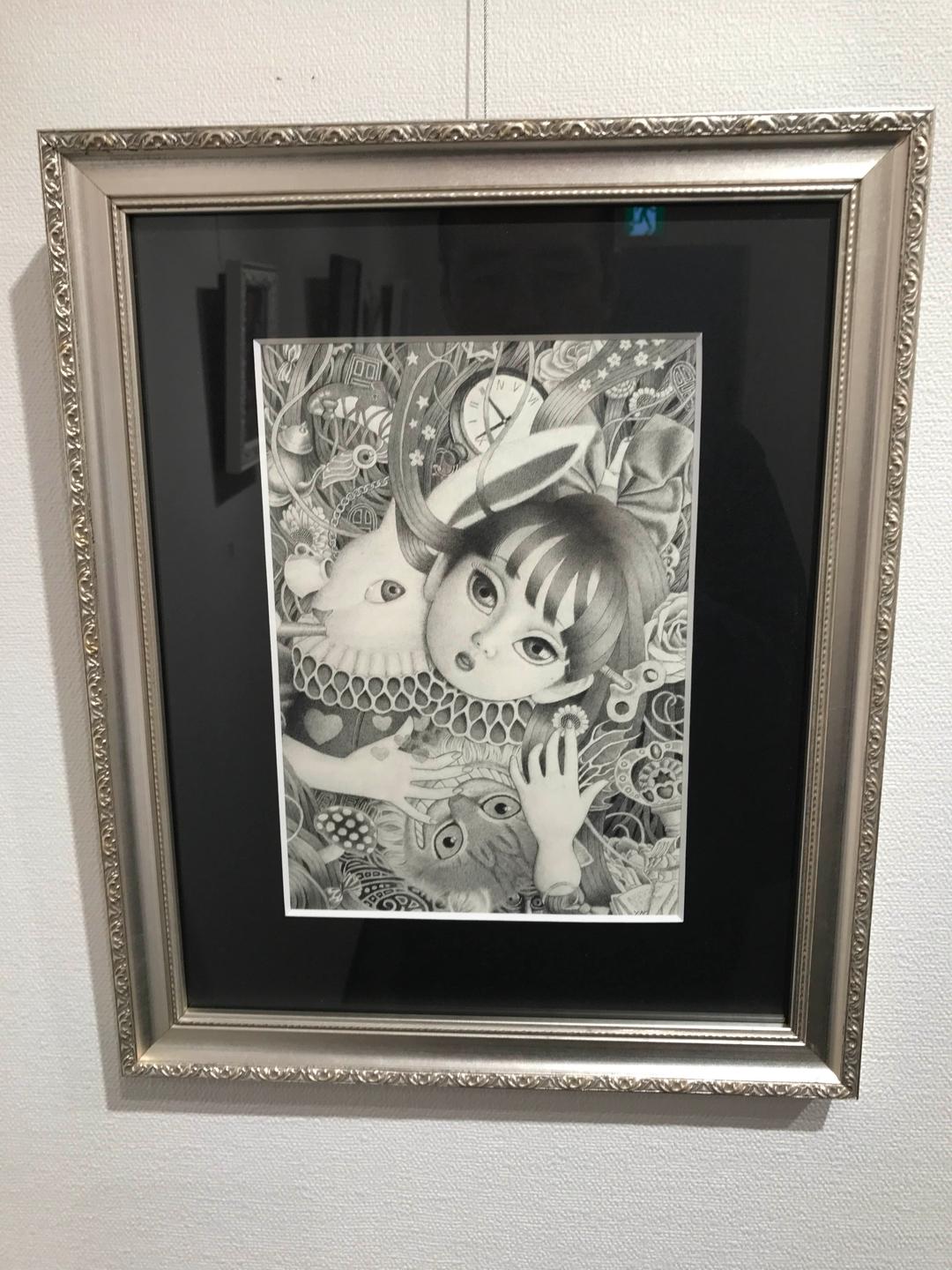 根橋洋一 ねばしよういち 鉛筆画「If I Fell」2017年