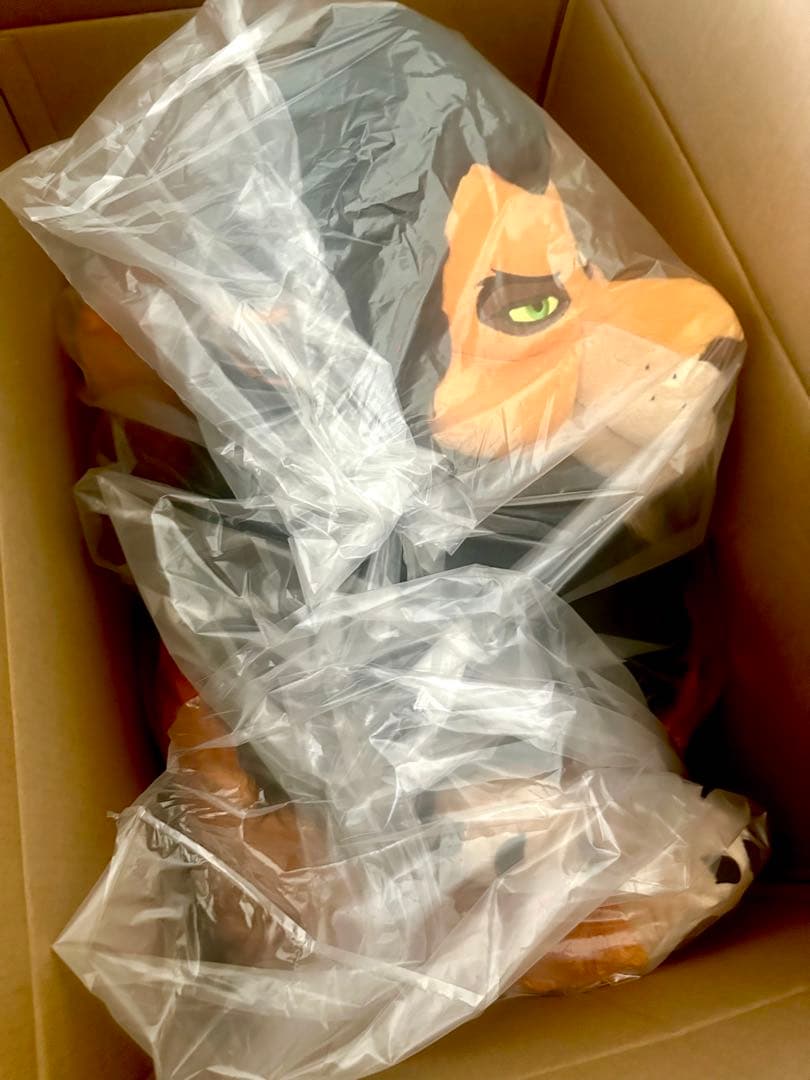 【291個生産】スカー 127cm ぬいぐるみ スーパービッグ