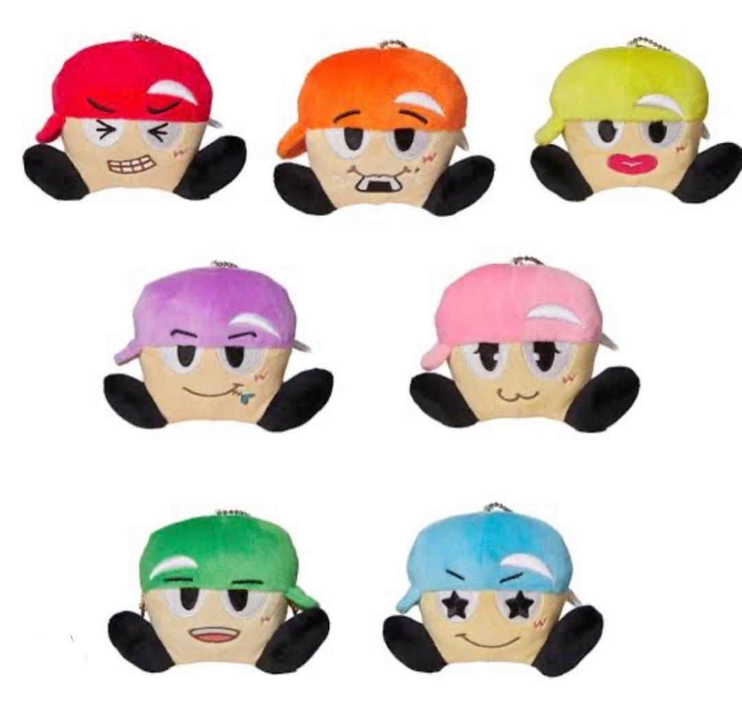 WEST. ぶらさげるヤツ ヤツぬい 6体セット