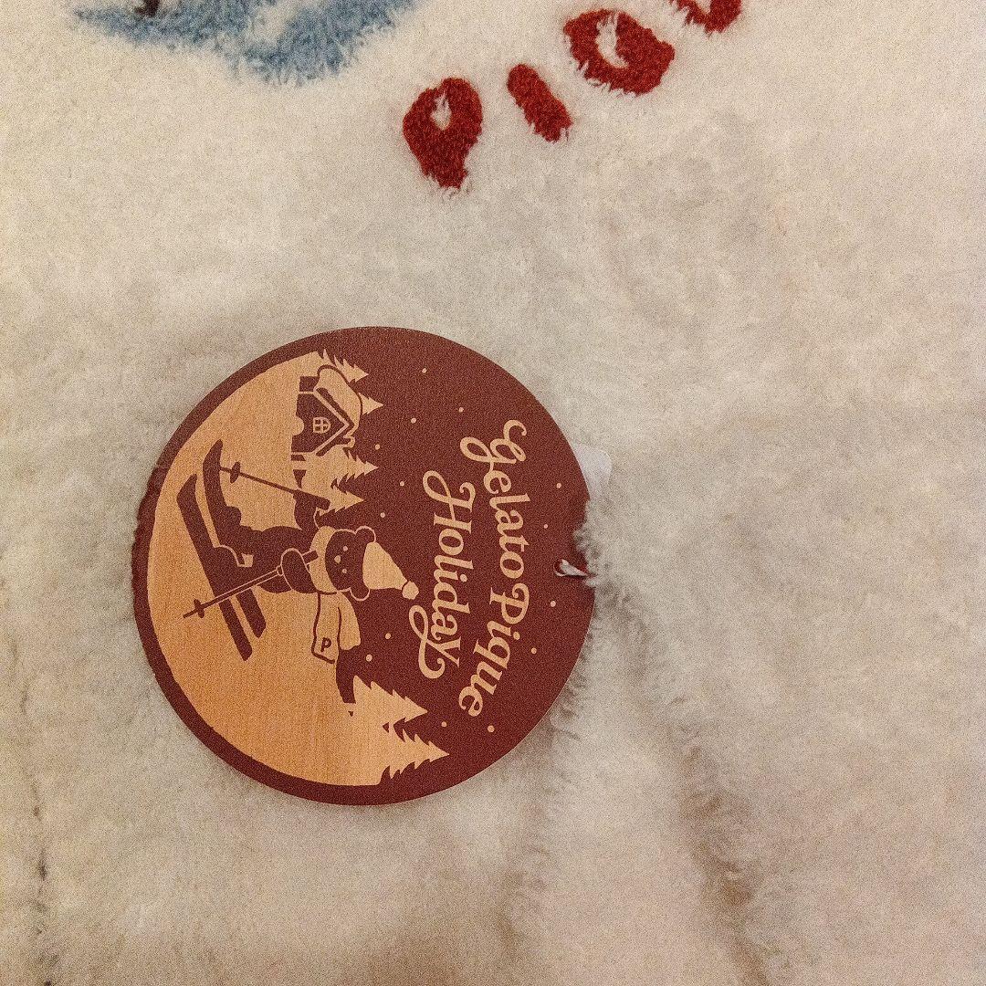 ジェラピケ　スキーベア　ホリデー　ジャガードカーディガン