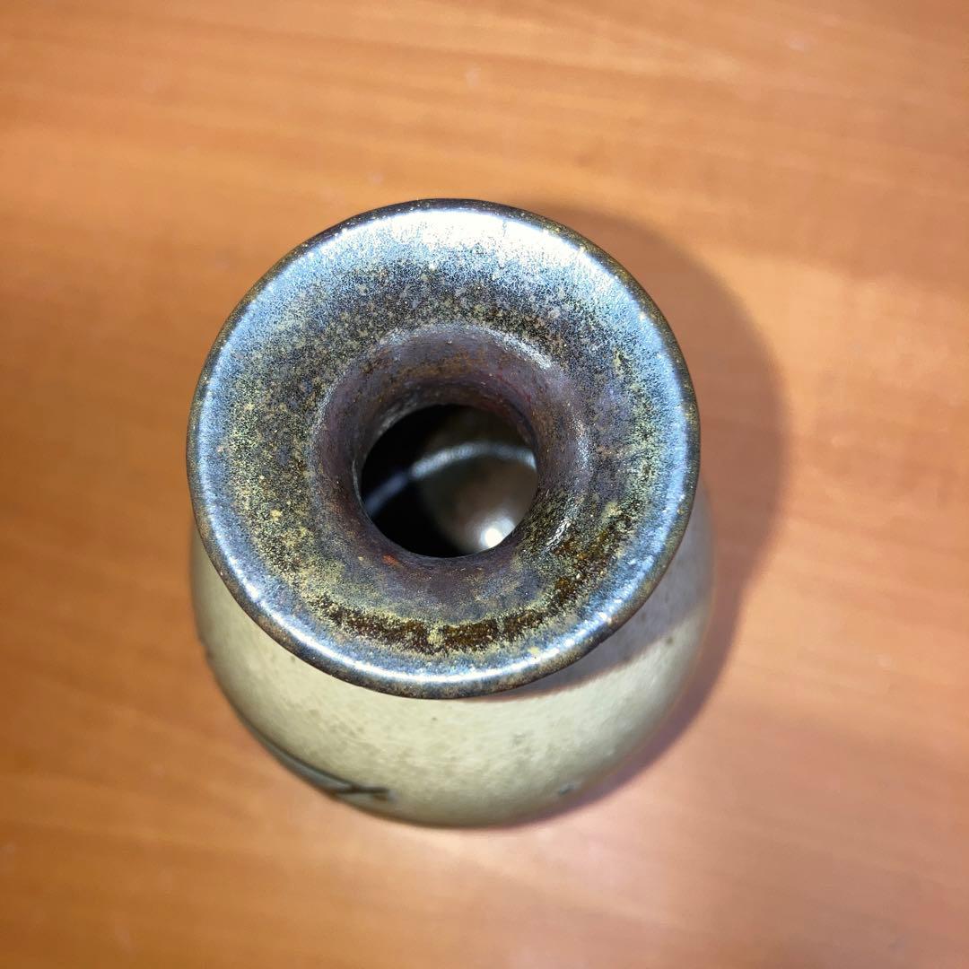 未使用　徳利＆盃2個　人間国宝　（故）金城次郎の長男・敏男作品　バラ売り可能