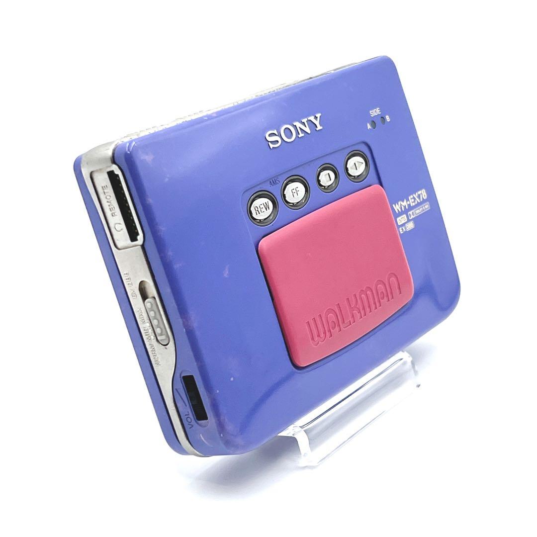 希少・動作品】 SONY WM-EX78 カセットウォークマン 再生OK