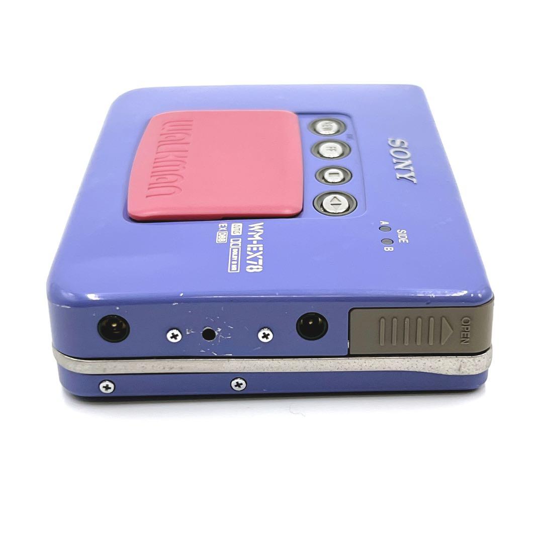 希少・動作品】 SONY WM-EX78 カセットウォークマン 再生OK