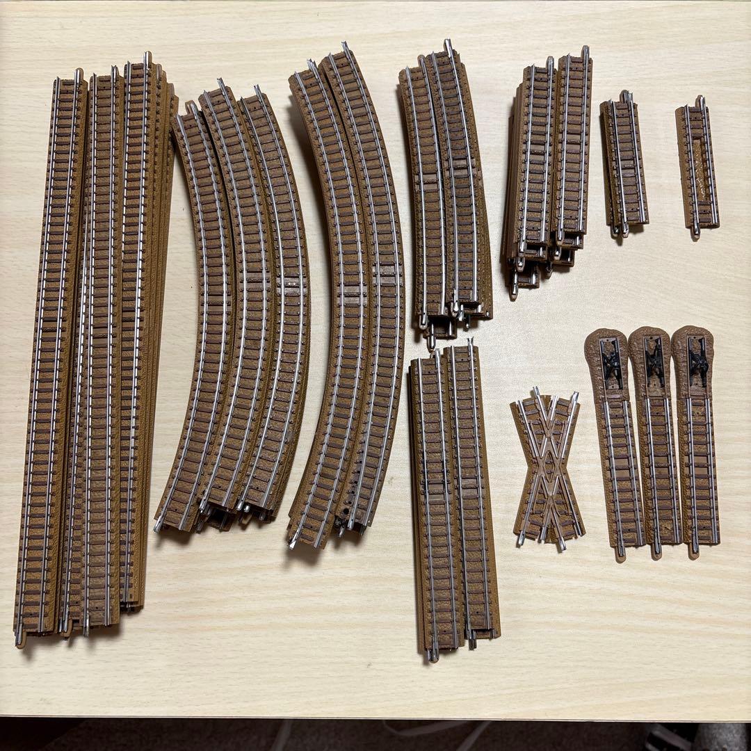 TOMIX Nゲージ 旧レールセット【ジャンク】 - メルカリ
