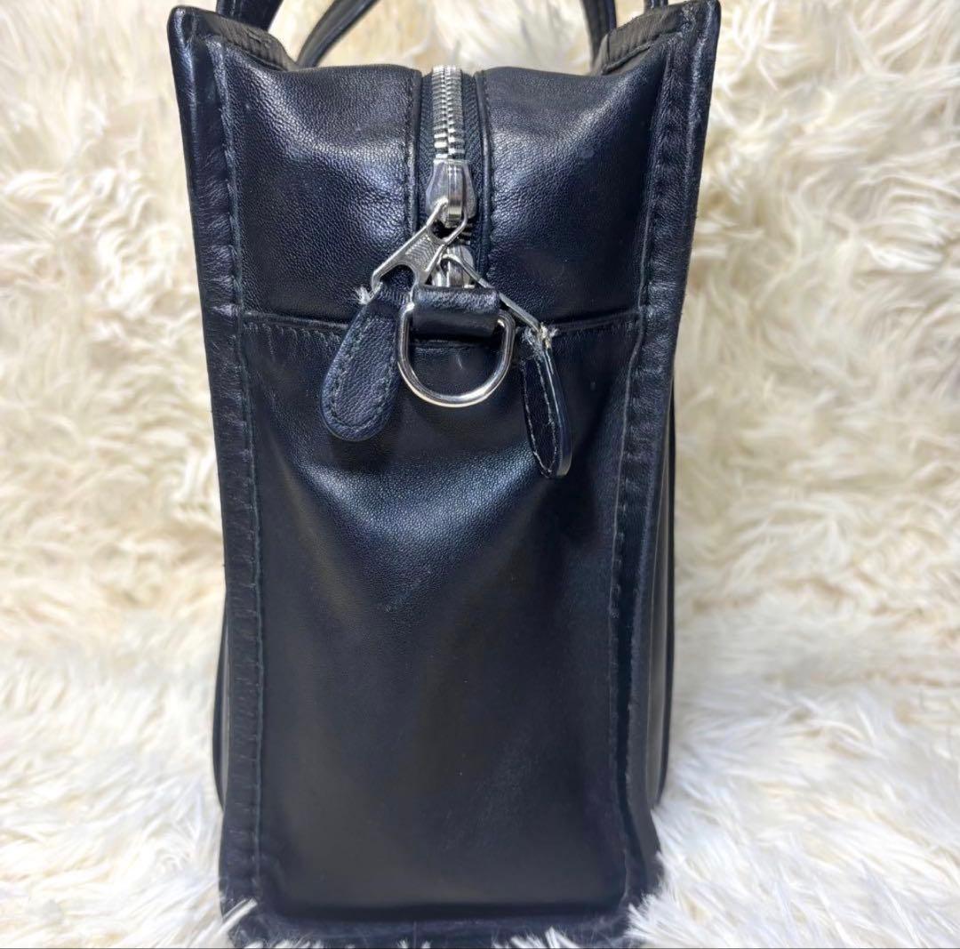 BALENCIAGAバザール ショルダーバッグ　トートバッグ　ブラック　2way