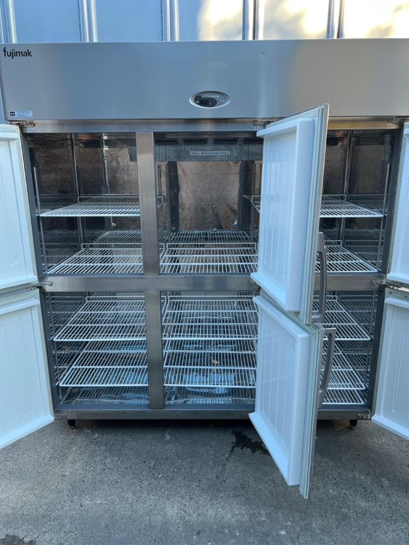 1028◆格安配送地域あり◆業務用フジマック◆6ドア冷蔵庫◆2015年製