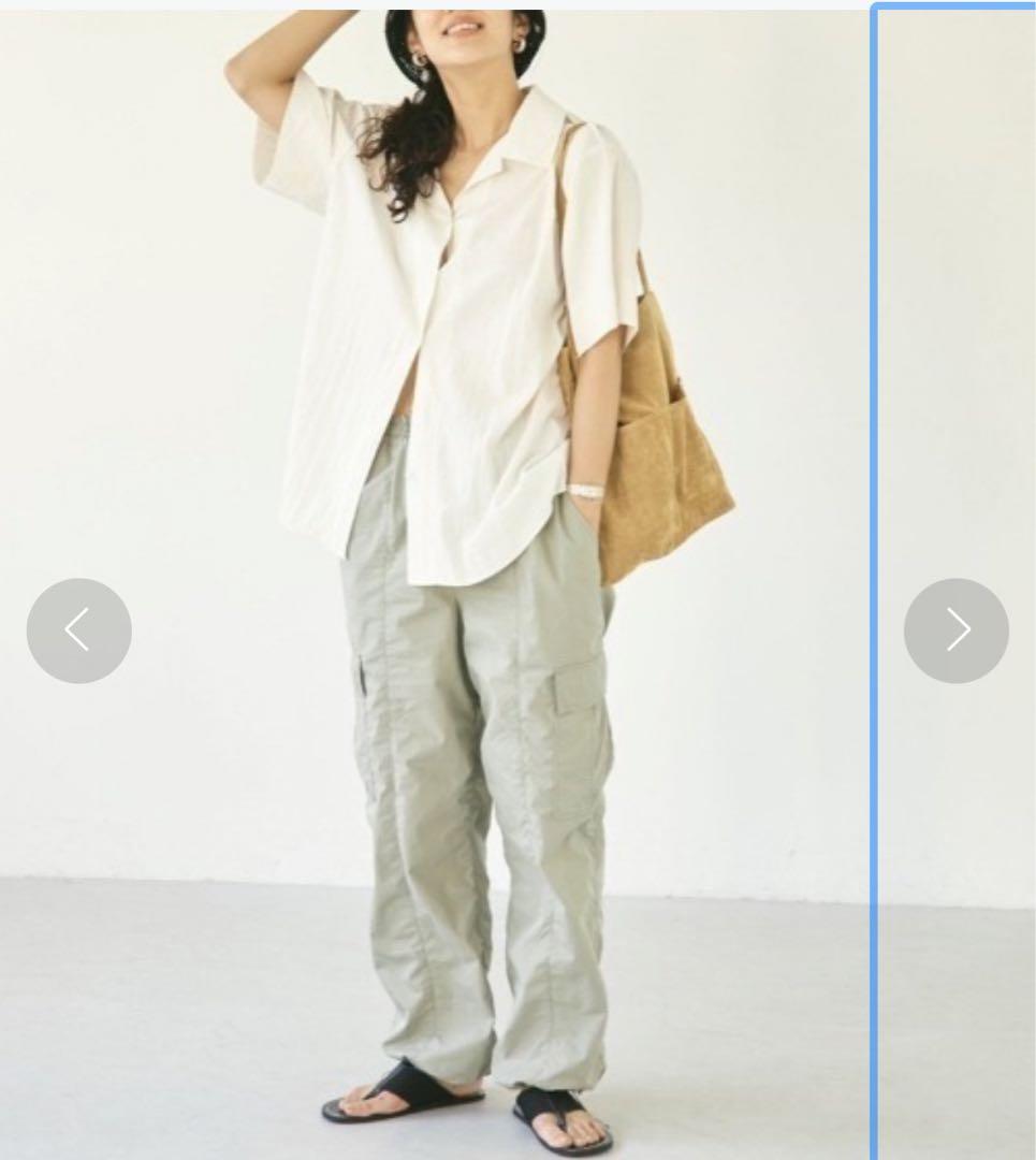 新品タグ付き　todayful Drawstring Cargo Pants
