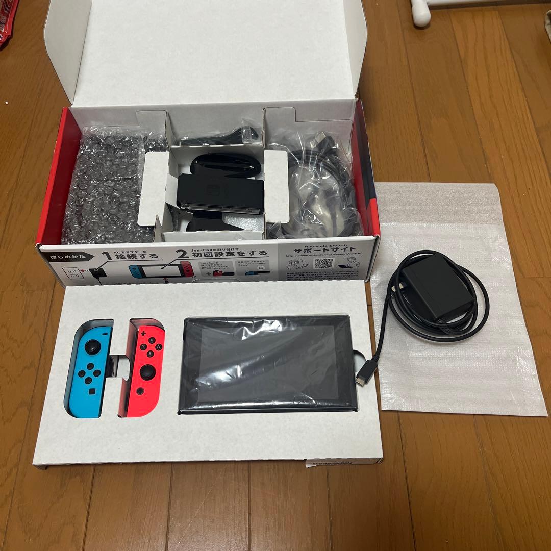 (動作確認済み)NintendoSwitch本体 ＆ジョイコン ＆その他用品