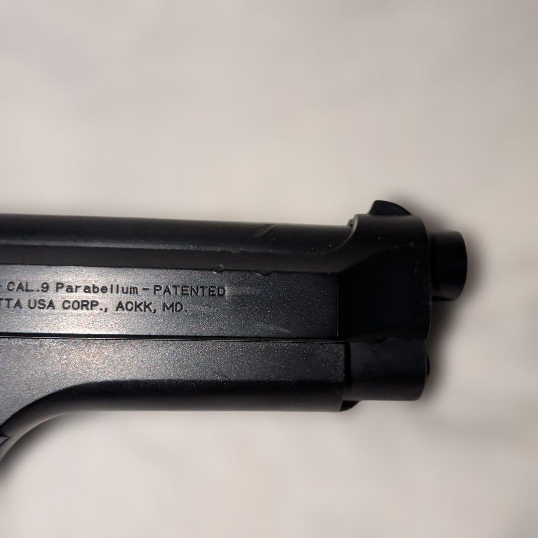 WA ベレッタM92FS　固定スライドガスガン　マガジン多数　ポーチ付き