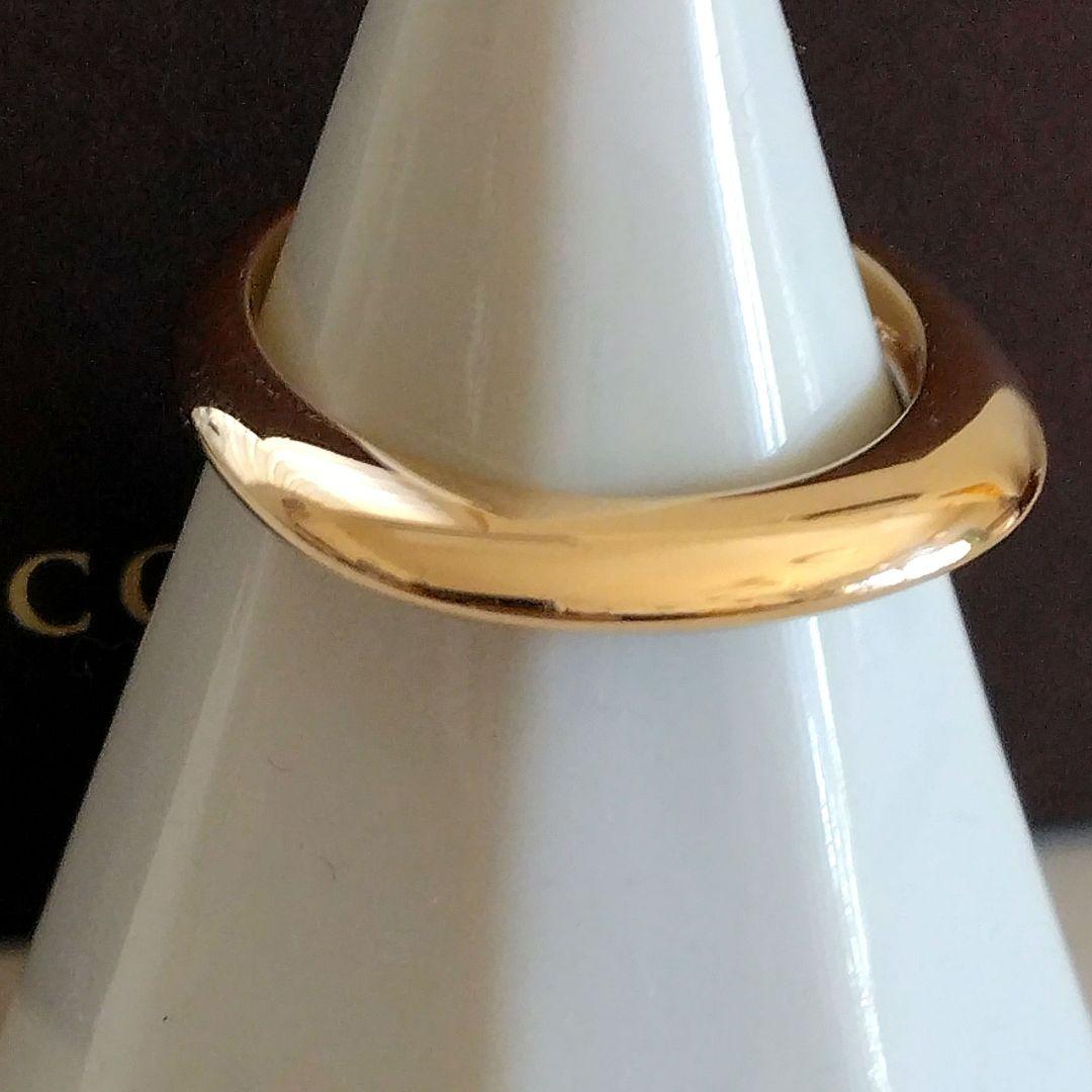 ココシュニック K10 リング 14号 地金 シグネット ゴールド 完売 美品