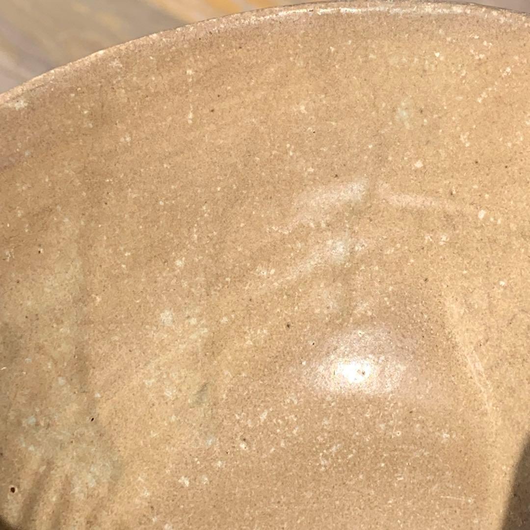 李朝　高麗　抹茶茶碗　大きな茶碗　朝鮮　韓国　骨董品　中国　古美術　欠けあり