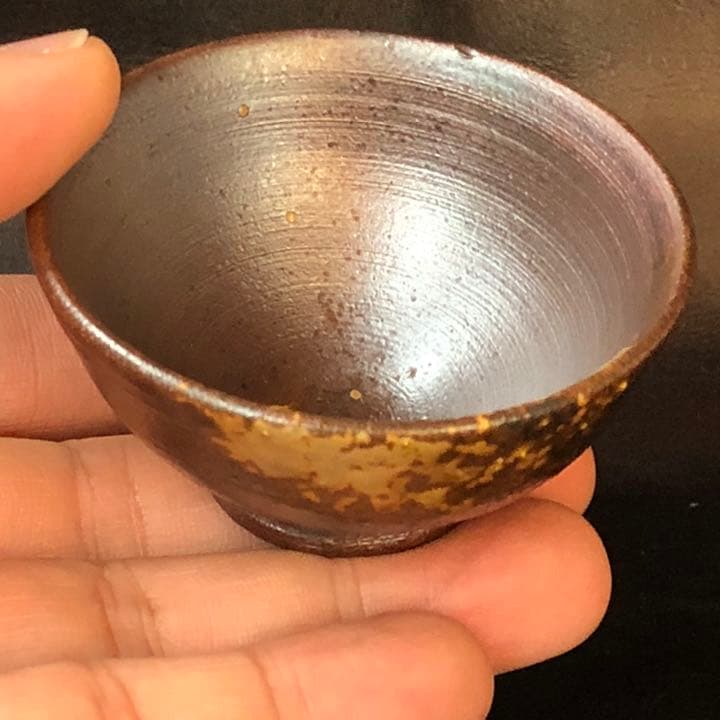 遺品整理◼️蔵から出て来た、かなり可愛いぐい飲み、お猪口、古美術