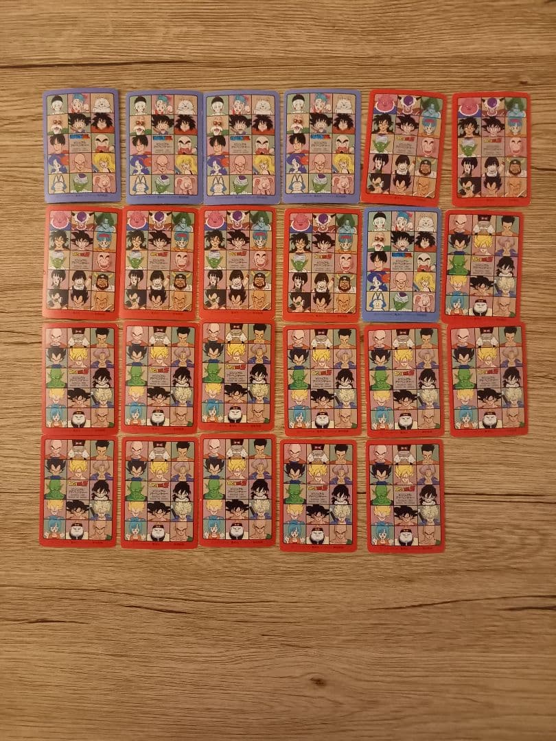 『当時物希少』ドラゴンボールカードビジュアルアドベンチャー ノーマル74枚セット