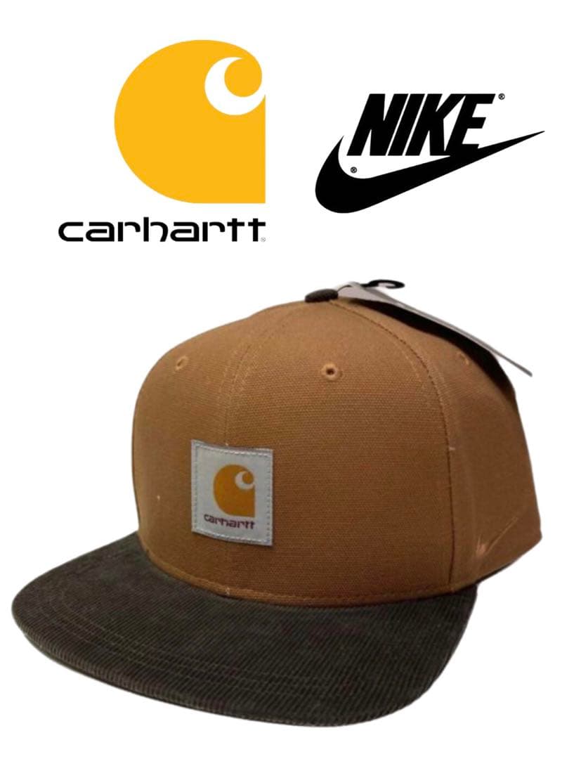 レア】【新品未使用】カーハート ナイキ コラボ キャップ - メルカリ