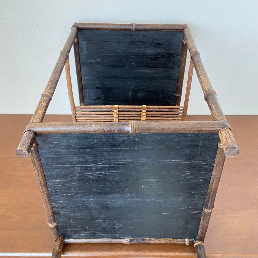 煎茶道具 綾瀬棚 竹製 完成品 ボール箱入 茶道具 茶器 棚物 飾り棚