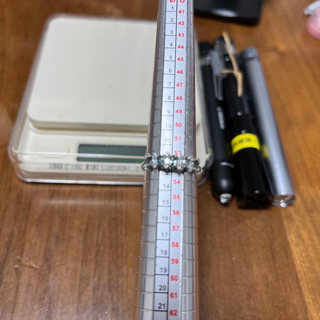 エステール アレキサンドライト ダイヤ k18wg