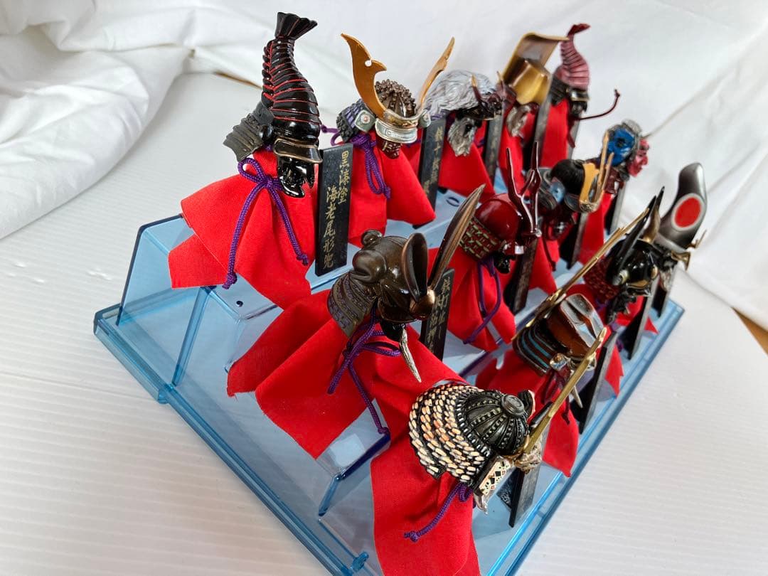 兜ミニチュアコレクション　戦国武将　武具　甲冑