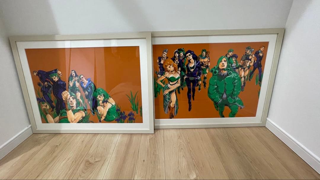 ジョジョの奇妙な冒険 複製原画　長崎　金沢　2点セット