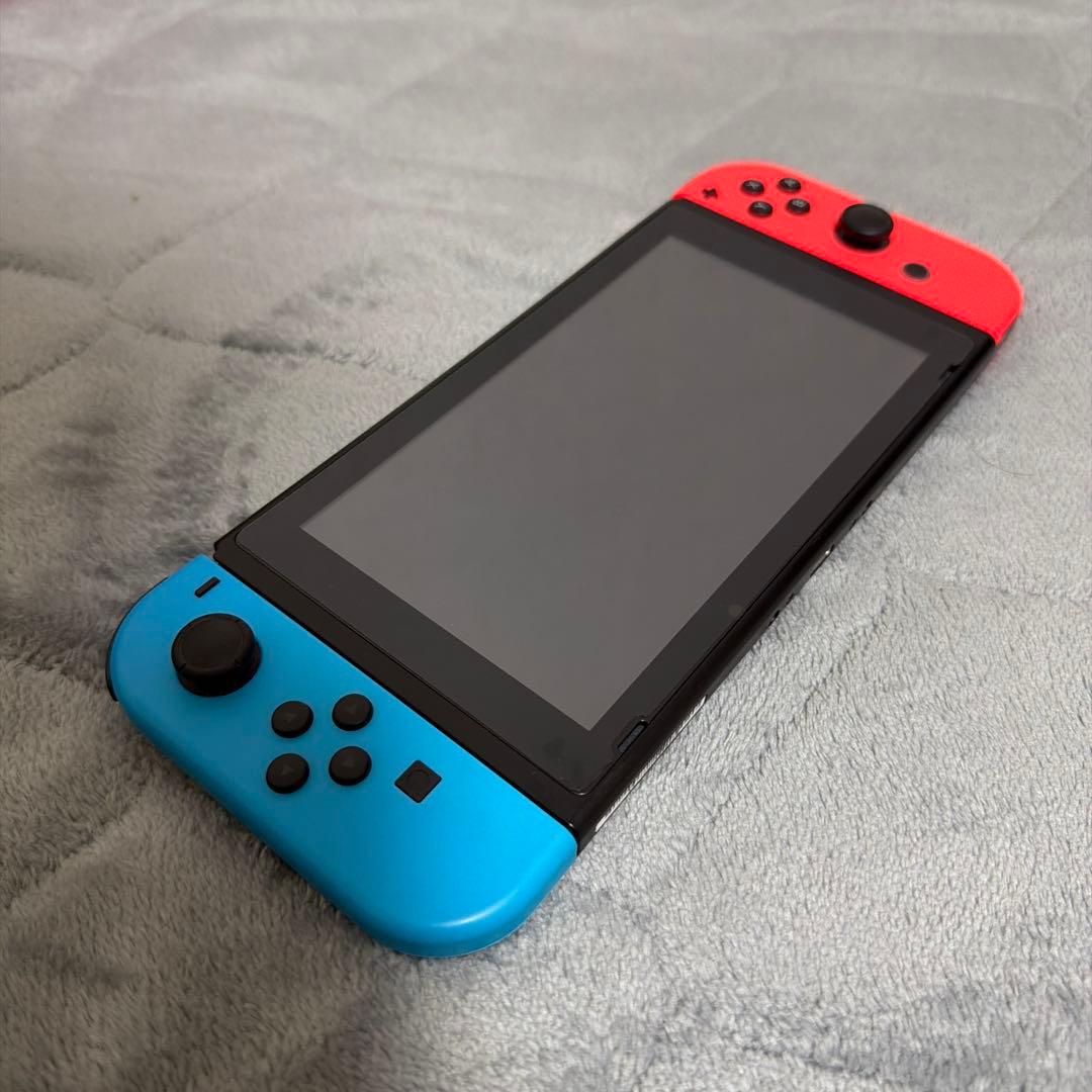 Nintendo Switch 本体 青/赤(LANアダプター付き)
