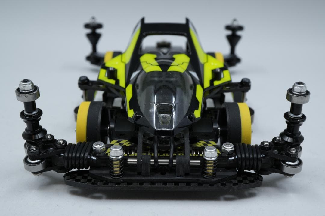 ミニ四駆 MSフレキ 完成マシン 漆黒機甲Ver. 海外優勝仕様