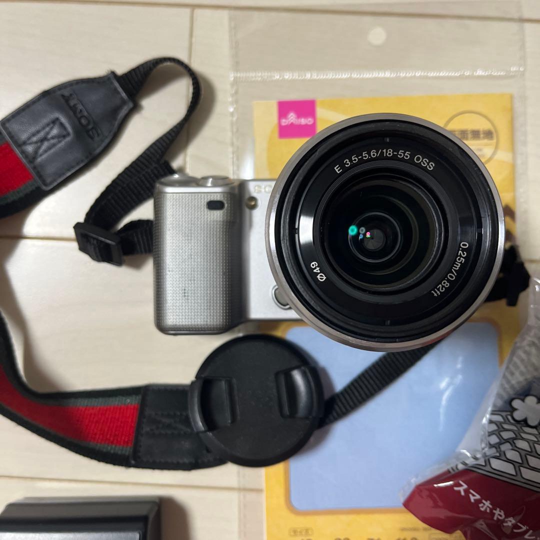 Sony NEX-5 SEL1855 ミラーレス一眼 付属品付き