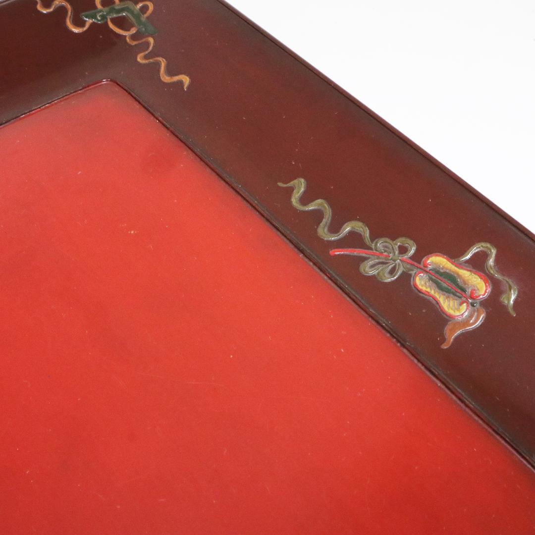 高岡漆器　勇助塗 石井祐介 造　お盆　5客　共箱