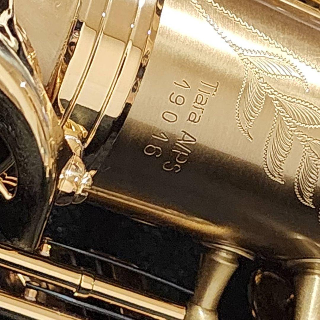 Festi アルトサックス 彫刻入り 管楽器 サックスフォン ケース付 ゴールド