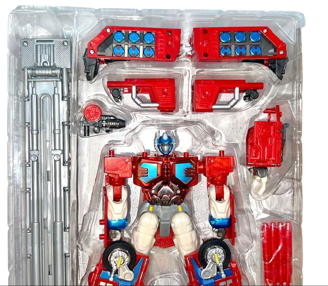 ほぼ未使用　極美品　トランスフォーマー　カーロボット　スーパーファイヤーコンボイ