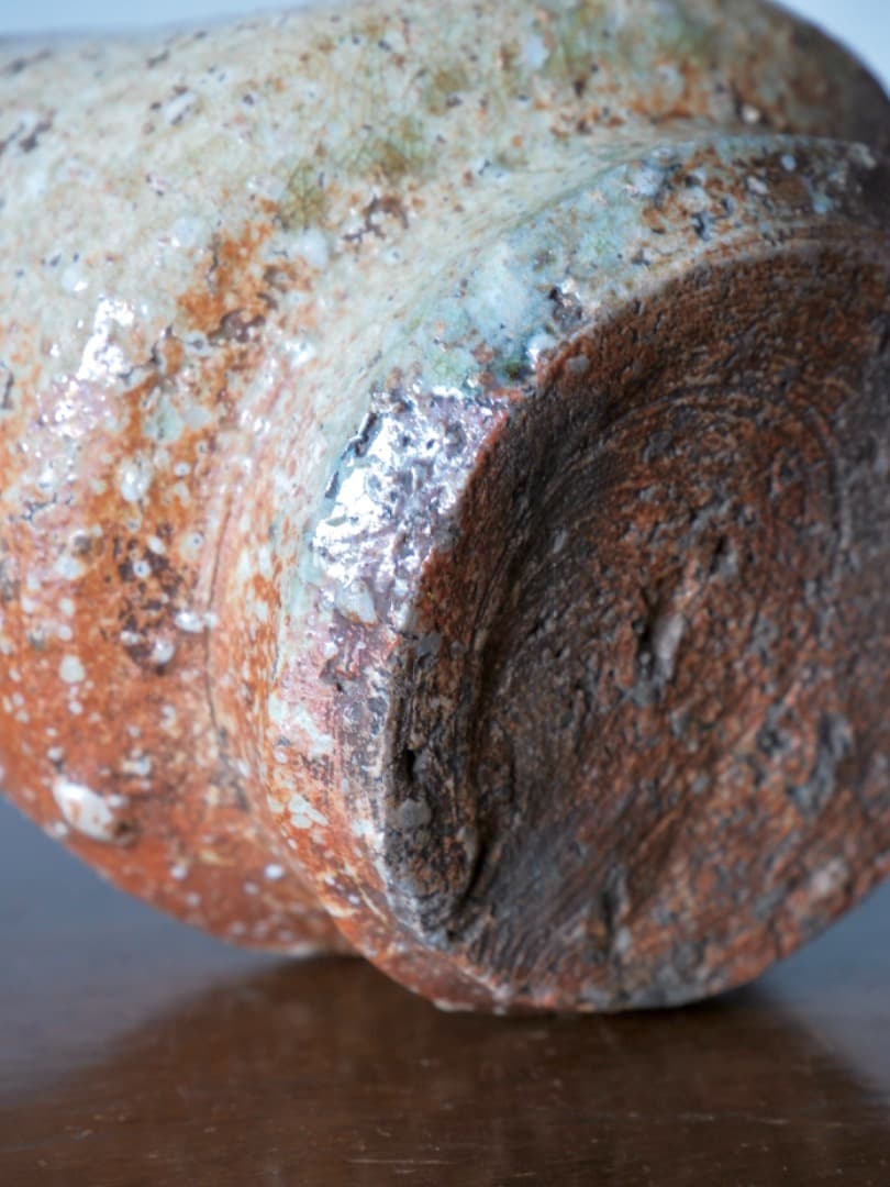 信楽焼 鉢物 水差し 水指 茶道具 古民藝 修繕あり 箱付 古道具 Q2219