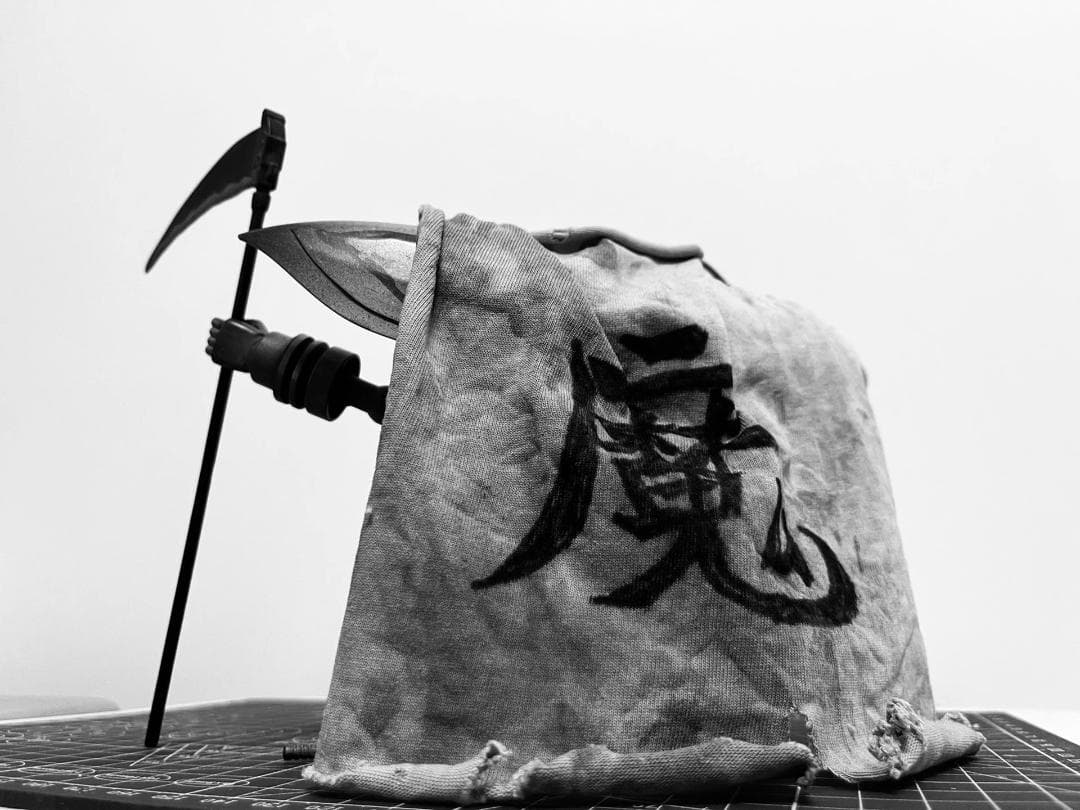 【予約可】一点物 骸骨メカモデル 廃土風 15cm 可動